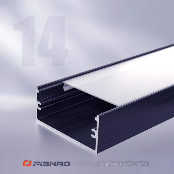 لاین نوری و پروفیل لاین نوری همراه با دیفیوزر کد 14