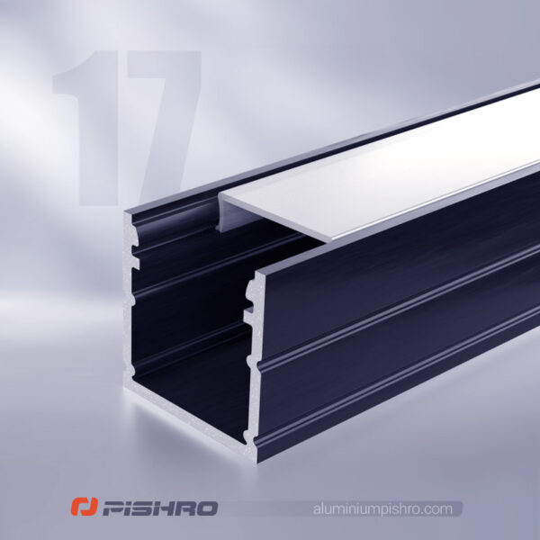 لاین نوری و پروفیل لاین نوری همراه با دیفیوزر کد 17