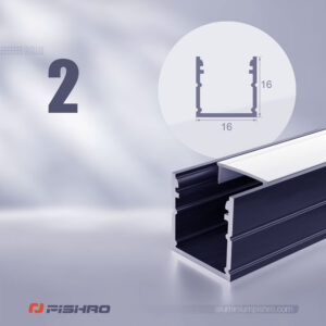 لاین نوری و پروفیل لاین نوری همراه با دیفیوزر کد 2