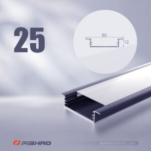 لاین نوری و پروفیل لاین نوری همراه با دیفیوزر کد 25