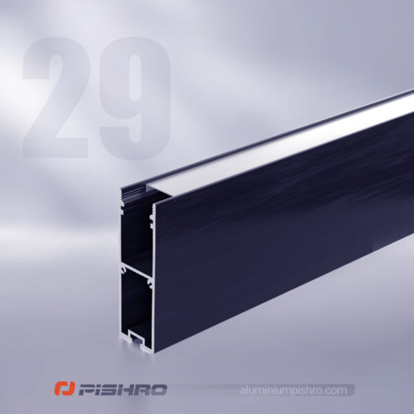 پروفیل لاین نوری روکار آویز کد 29 - Image 3