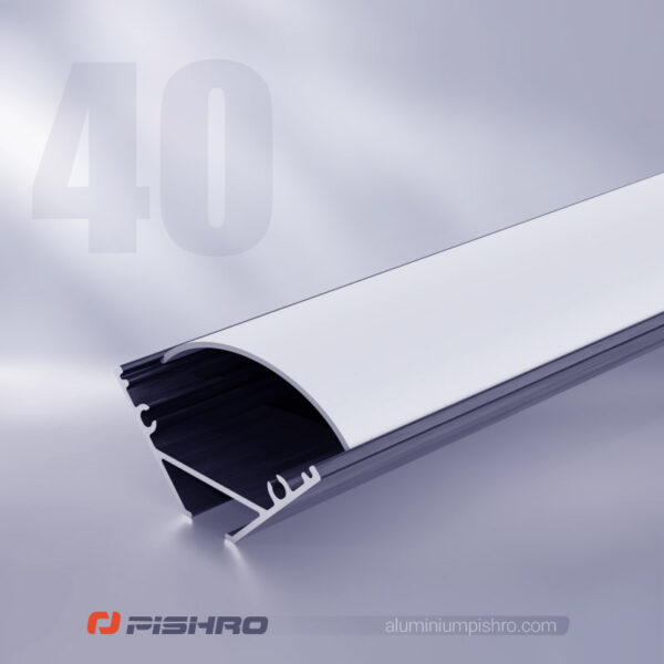 لاین نوری و پروفیل لاین نوری کنجی کد 40