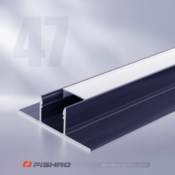 پروفیل لاین نوری روکار کد 47 - Image 3