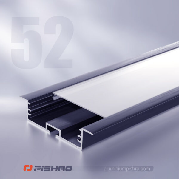 لاین نوری و پروفیل لاین نوری توکار کد 52