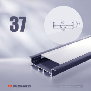 لاین نوری و پروفیل لاین نوری توکار کد 37