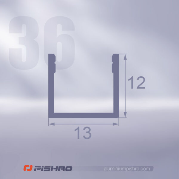 پروفیل لاین نوری روکار کد 36 - Image 2