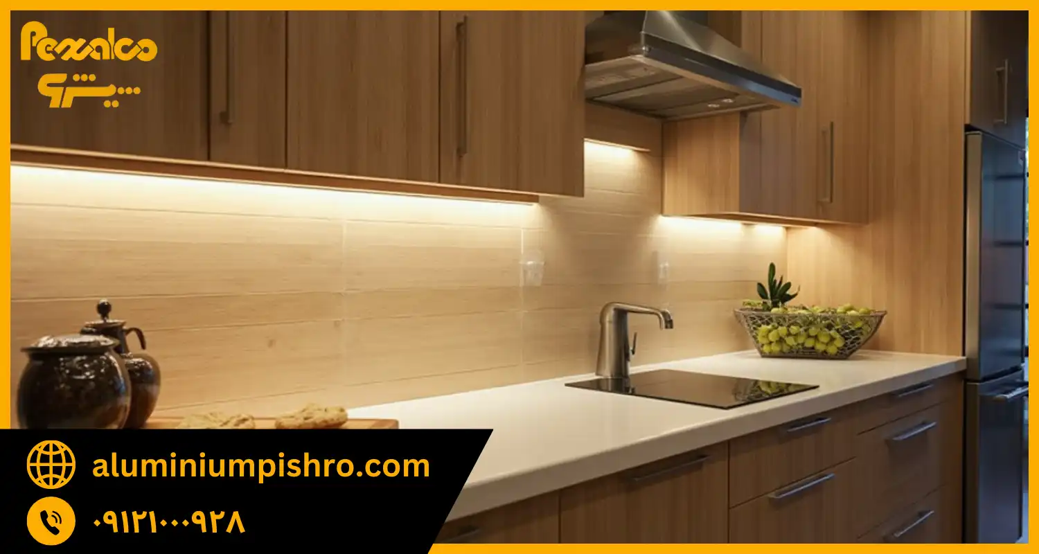 نورپردازی داخلی کابینت