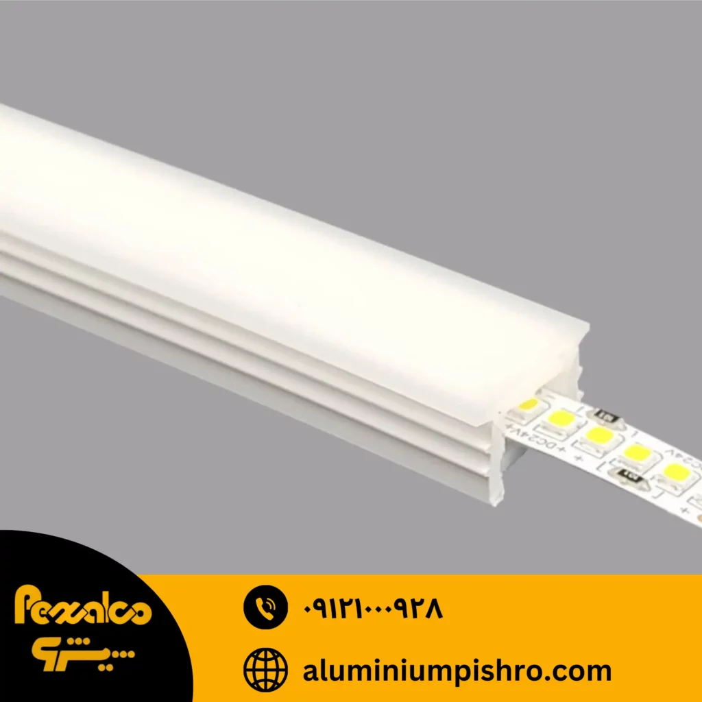 پروفیل سیلیکونی انعطاف پذیر