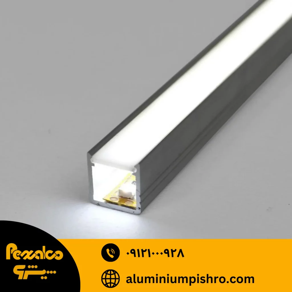 پروفیل نور خطی سیلیکونی