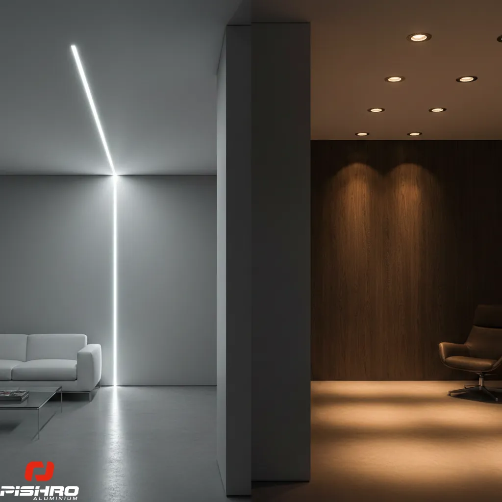 تفاوت لاین نوری و هالوژن