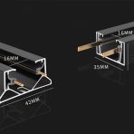 اندازه پروفیل لاین نوری