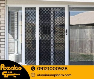پروفیل توری پنجره آلومینیومی - Aluminiumpishro.com